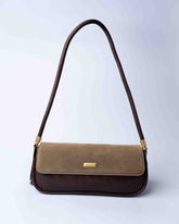 BAGUETTE SUEDE BAG