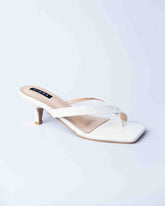 CORBIN HEEL WHITE