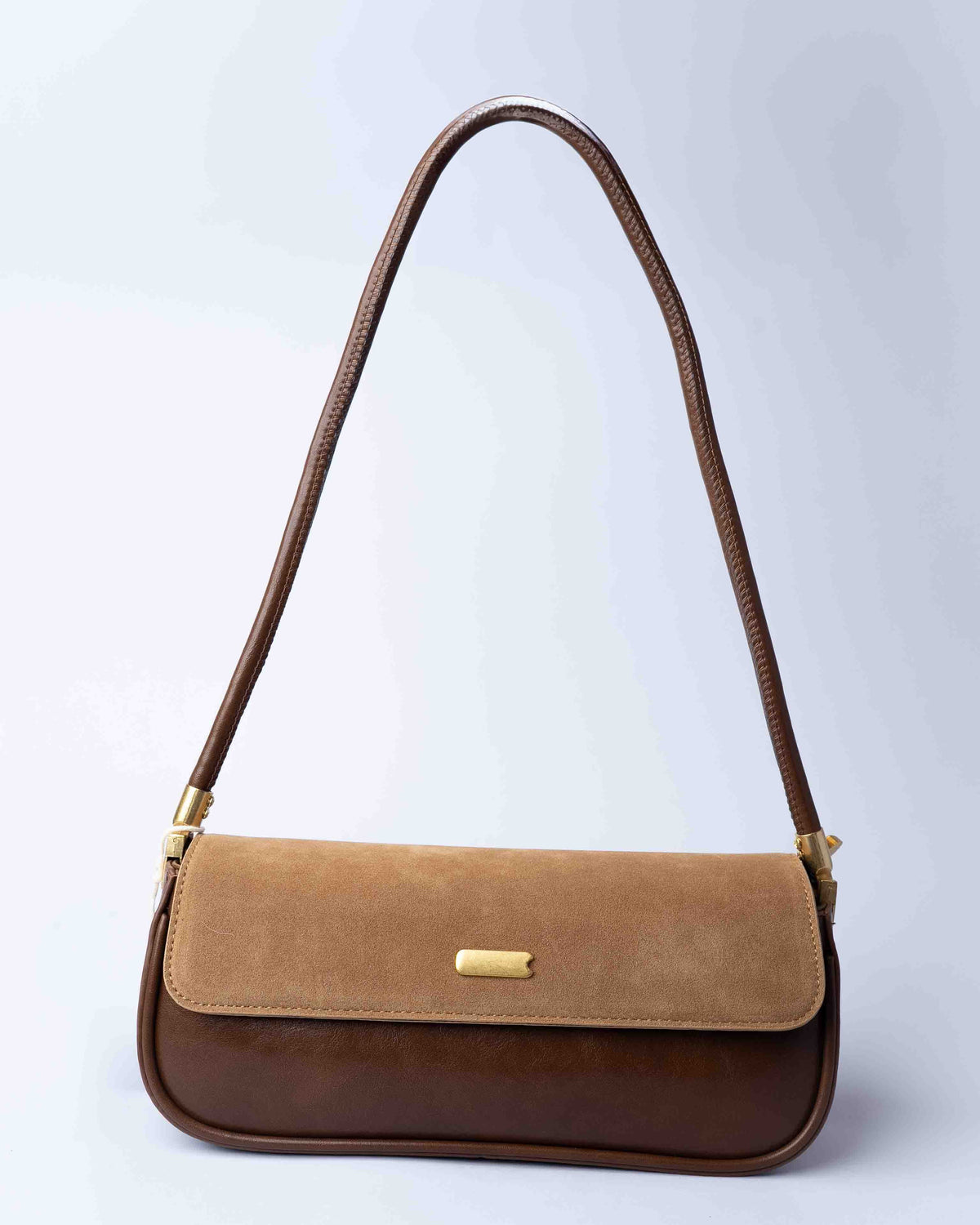 BAGUETTE SUEDE BAG