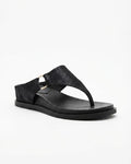 BUCKLE STRAP WEDGE BLACK