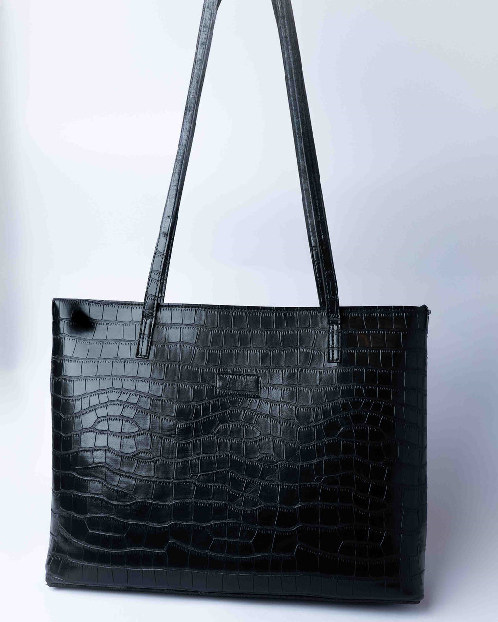 CROCK TOTE BAG BLACK