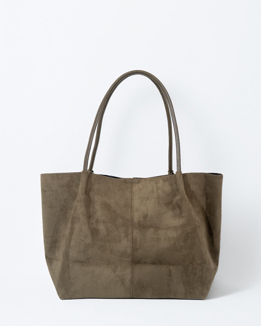 BUCKET SUEDE BAG KHAKI/GREEN