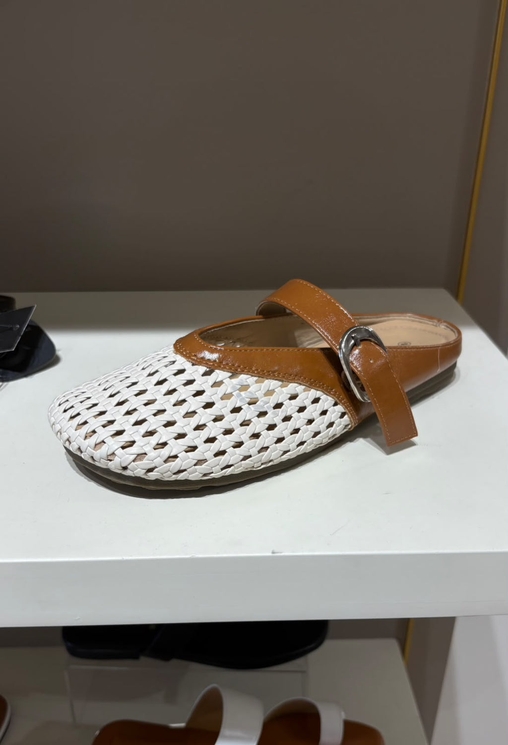 CAPRI MESH MULES WT/TN