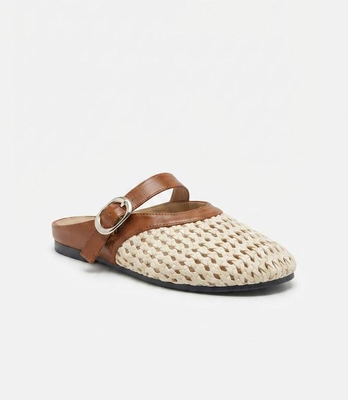 CAPRI MESH MULES WT/TN