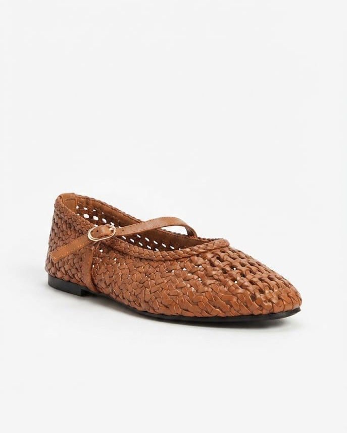 RHEA WEAVE TAN