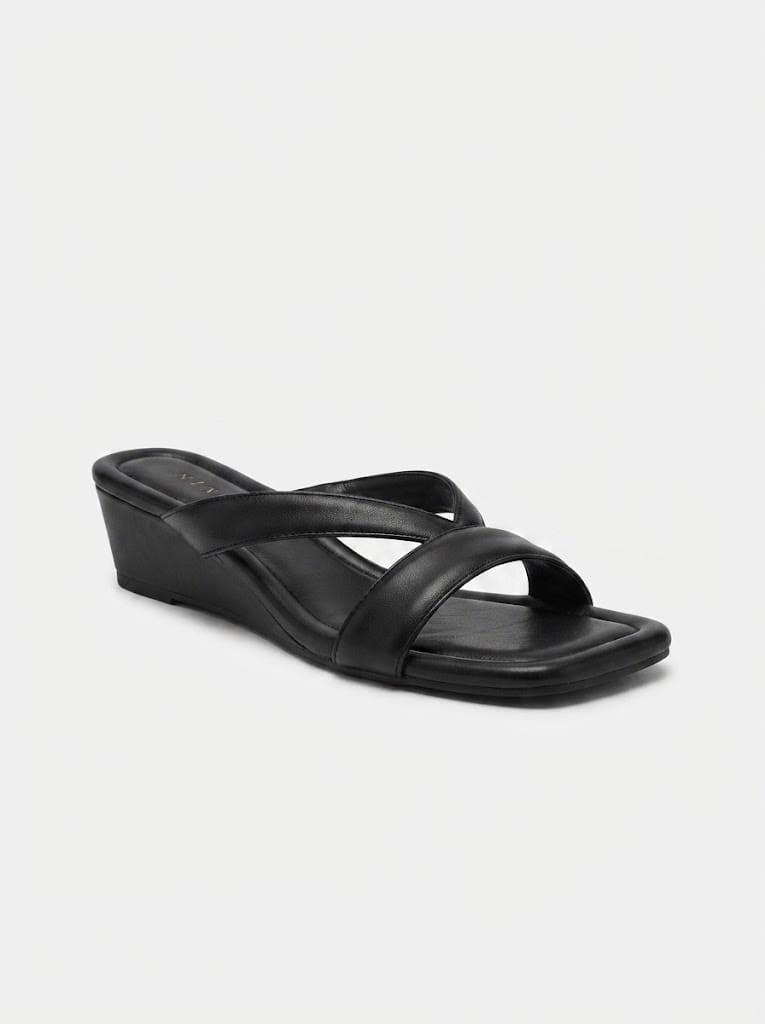 TATI WEDGE BLACK