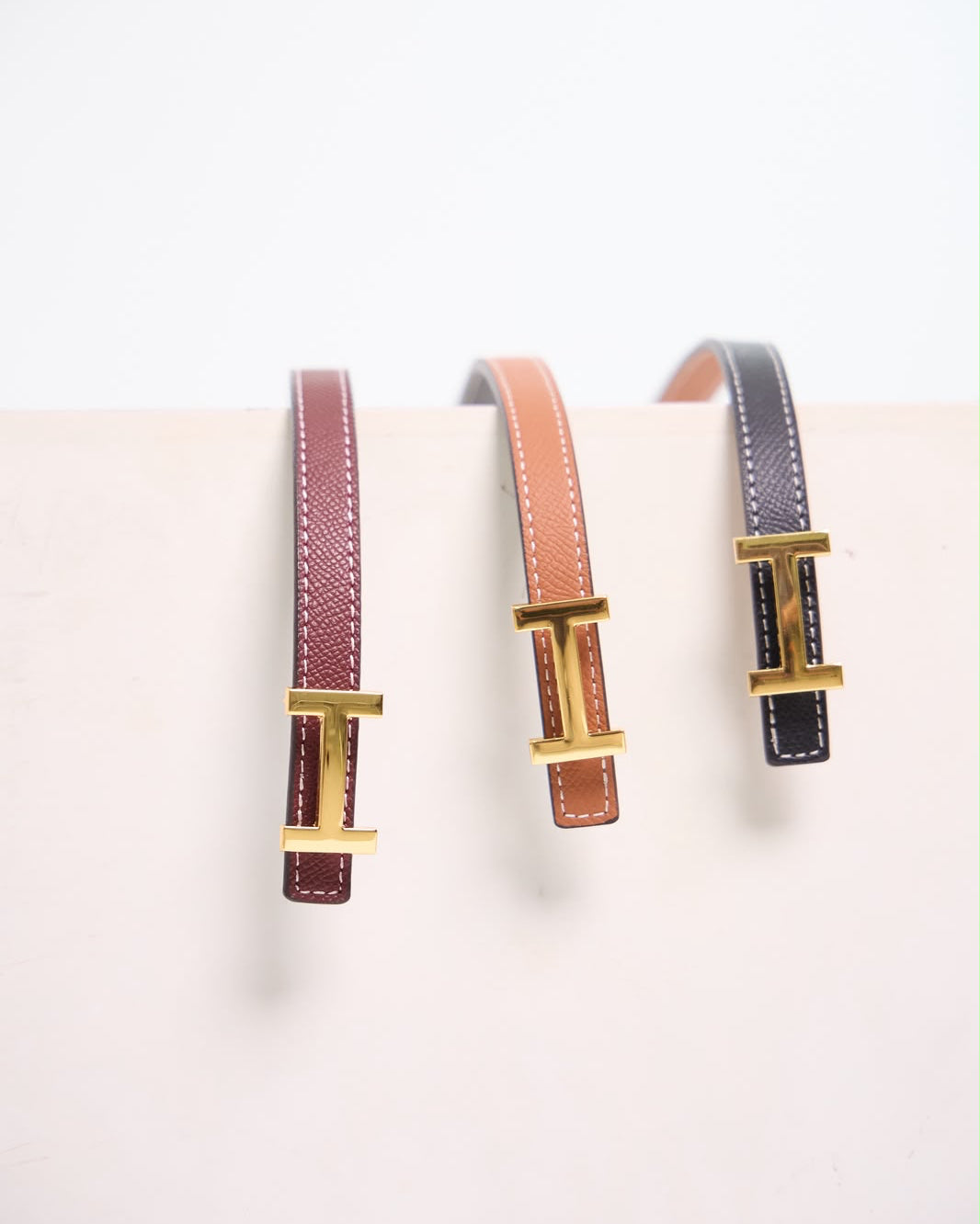 LM718 BELT MAROON