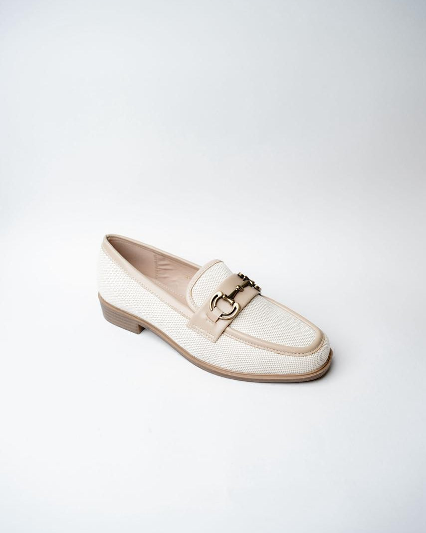 MONACO BIT LOAFER CREAM.SL