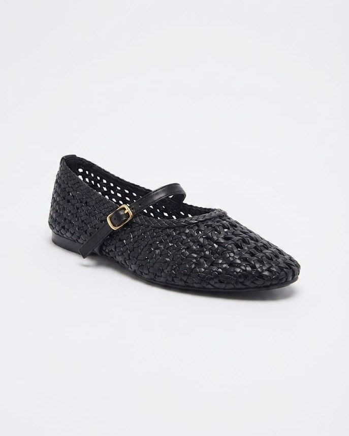 RHEA WEAVE BLACK