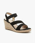 ROPE WEDGE BLACK