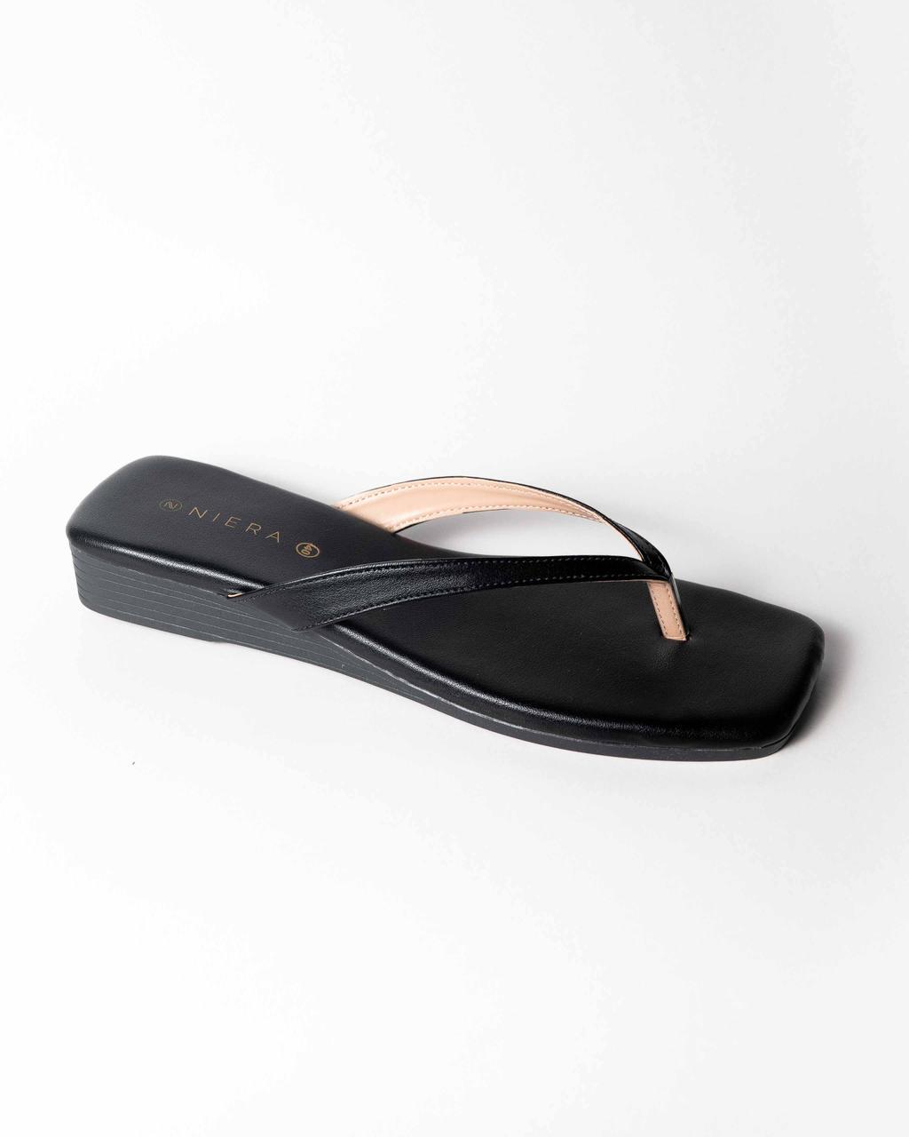 ROZANN WEDGE BLACK
