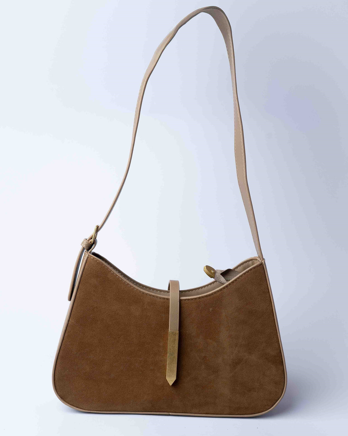 SUEDE SHOULDER BAG