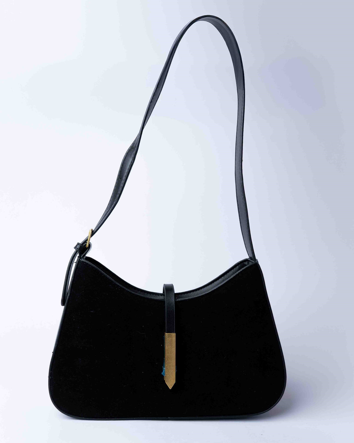 SUEDE SHOULDER BAG