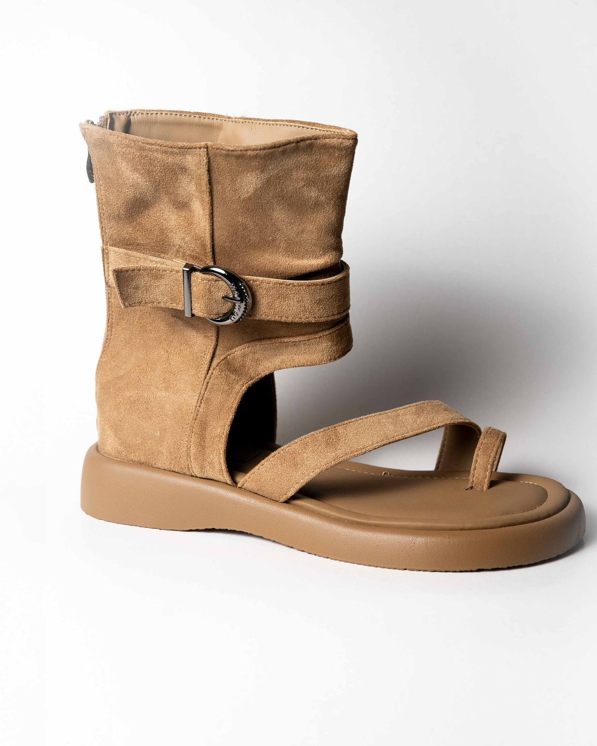 ⁠VELOUR GLAD D/BEIGE